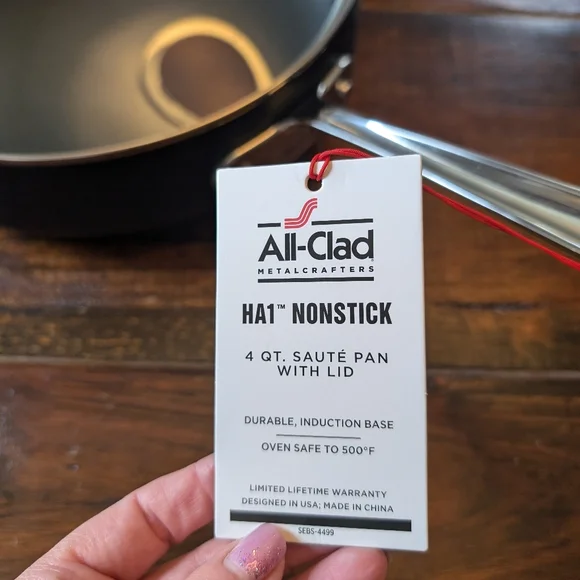 All-Clad 3 piece set 'HA1 Nonstick' - Picture 5 of 8